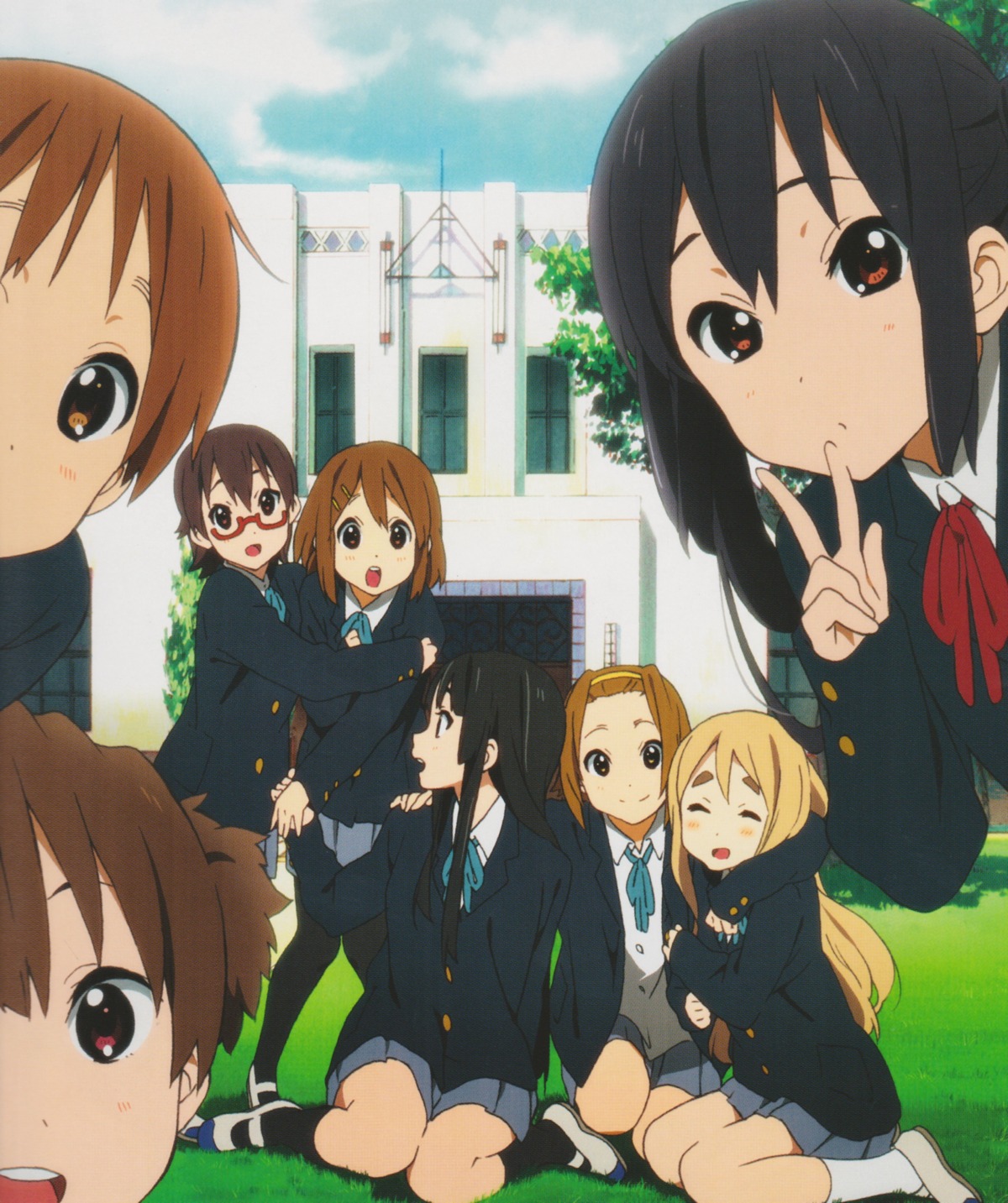 Horiguchi Yukiko K On Akiyama Mio Hirasawa Ui Hirasawa Yui Kotobuki Tsumugi Manabe Nodoka